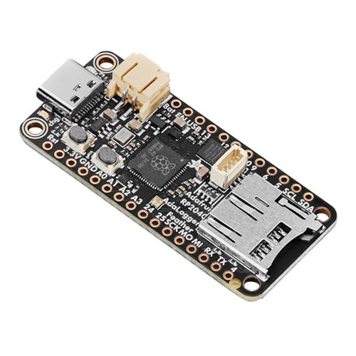 Adafruit Industries Feather RP2040 Adalogger - 8MB Flash with microSD Card - STEMMA QT / Q — vista 2