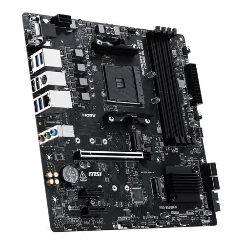 MSI B550M-P PRO AMD AM4 microATX Motherboard — vista 2