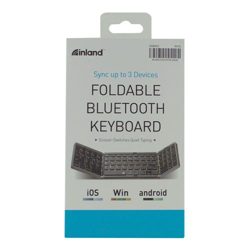 Inland Foldable Bluetooth Portable Keyboard — vista 2