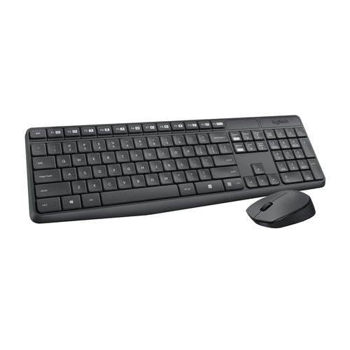 Logitech MK235 Wireless Keyboard & Mouse Combo - Gray — vista 2