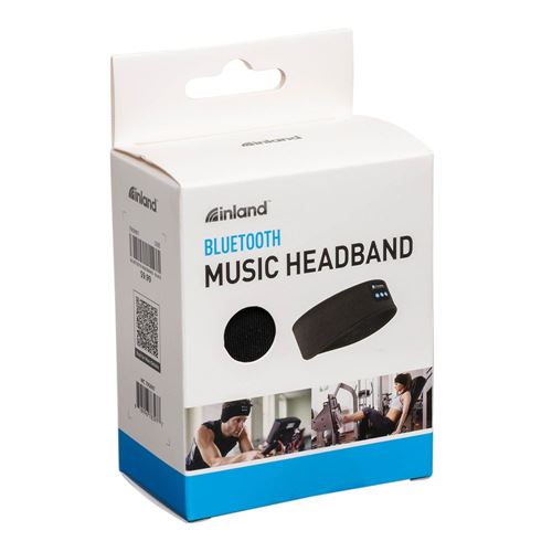 Inland Wireless Bluetooth Sleep Headband Headphones — vista 1