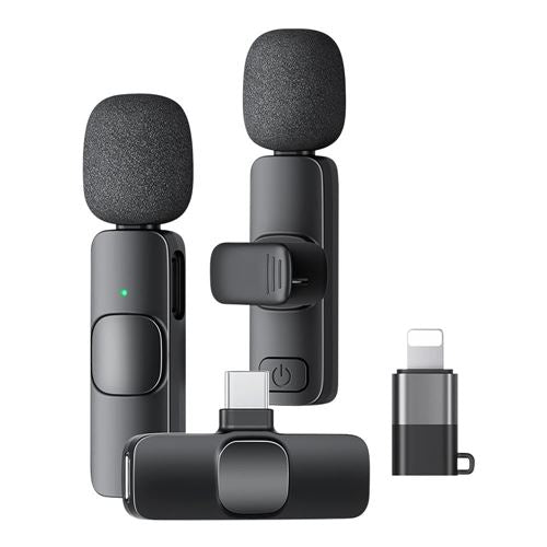 K9 Wireless Lavalier Microphone Set — vista 2