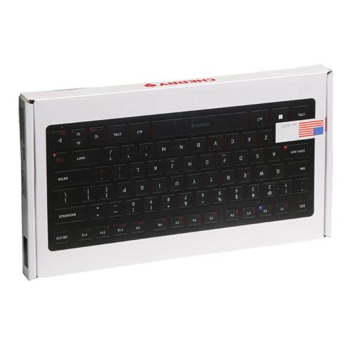 Cherry KW 9200 Mini Wireless Rechargable Compact Keyboard — vista 2