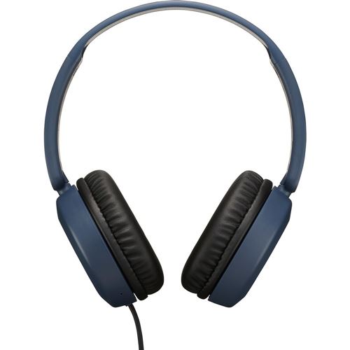 JVC Powerful Sound On Ear Wired Headphones - Blue
 Premium Noise Isolation;  Built-In Micr — vista 2