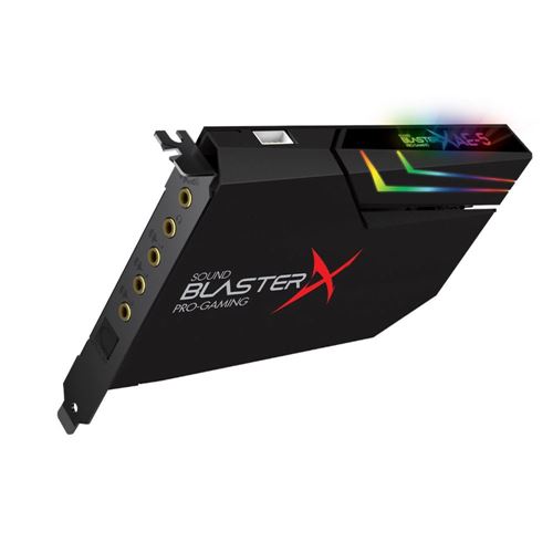 Creative Labs Sound BlasterX AE-5 Plus - Black — vista 2