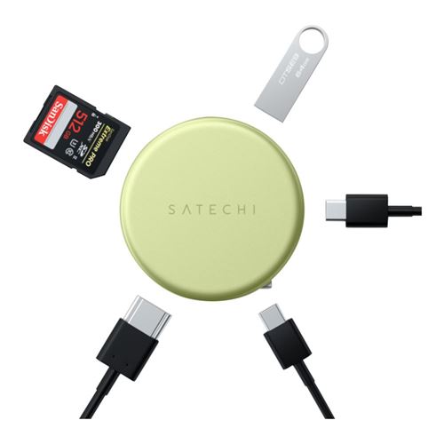 Satechi OTG 5-IN-1 MPA - CITRUS — vista 2