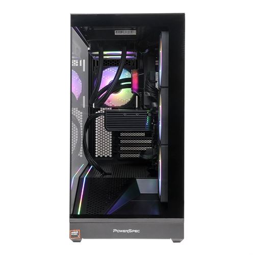 PowerSpec G765 Gaming PC
 AMD Ryzen 7 9800X3D 4.7GHz Processor;  NVIDIA GeForce RTX 5080 1 — vista 2
