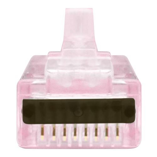 PROSeries Pass Through - Red Tint (100 Piece Clamshell)
 Cat5e UTP with Cap45 — vista 2