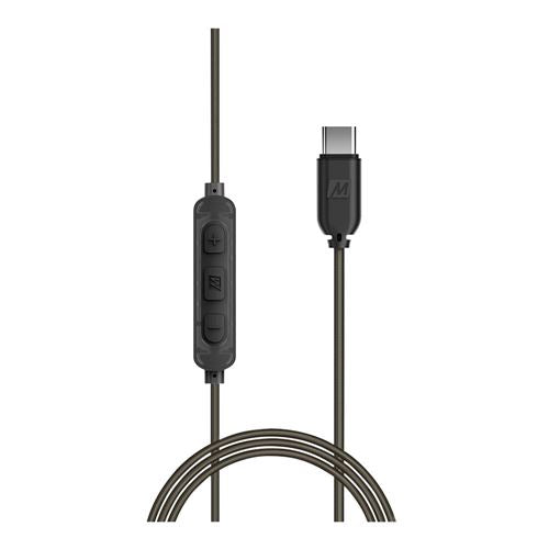 MEE Audio M6 In-Ear Sports Wired Earbuds - Clear — vista 2