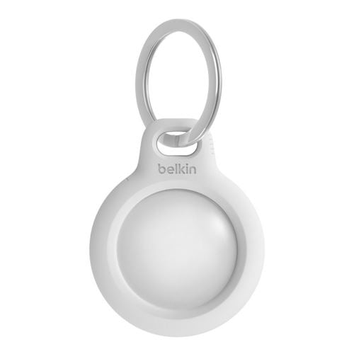 Belkin Secure Holder with Key Ring for AirTag - White — vista 2