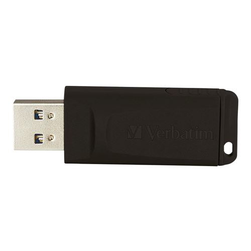 Verbatim 64GB Slider USB Flash Drive - Black — vista 2