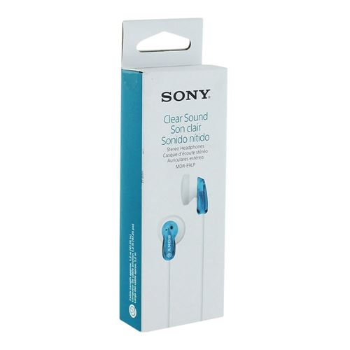 Sony MDR-E9LP Stereo Earbuds - Blue — vista 2