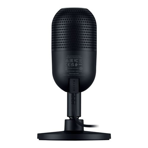 Razer Seiren V3 Mini Ultra-Compact USB Microphone - Black
 Supercardioid Pickup Pattern -  — vista 2