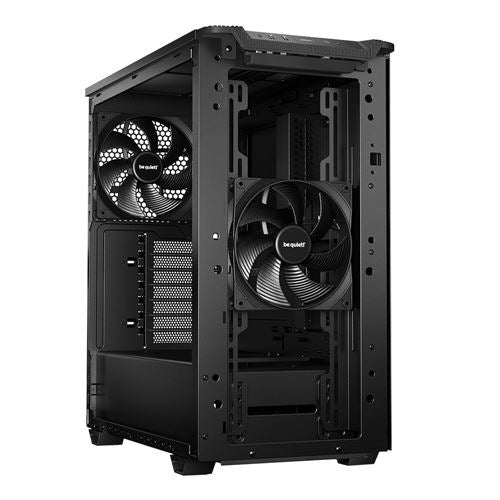 be quiet PURE BASE 501 ATX Mid-Tower Computer Case - Black — vista 2