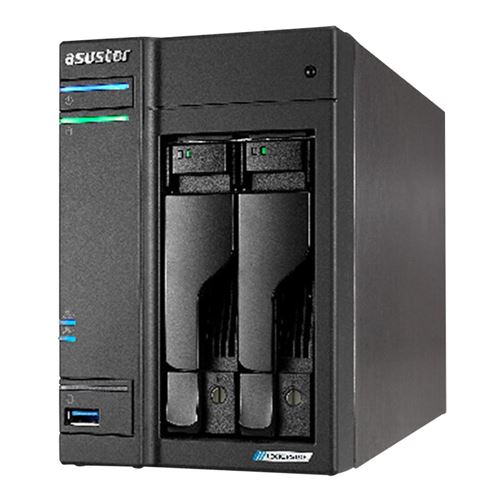 Asustor Lockerstor 2 Gen2 AS6702T v2 2-Bay Diskless NAS — vista 2