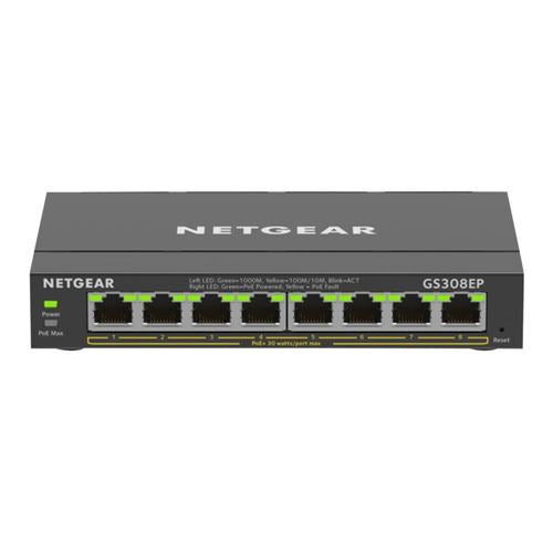 NETGEAR 8 Port PoE Gigabit Ethernet Easy Smart Managed Essentials Switch - GS308EP — vista 2
