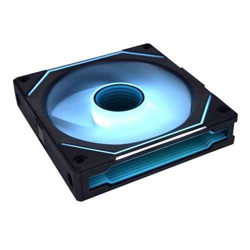 Lian Li UNI FAN SL-INF FLEX 120mm Fluid Dynamic Case Fan - Black (3 Pack) — vista 3