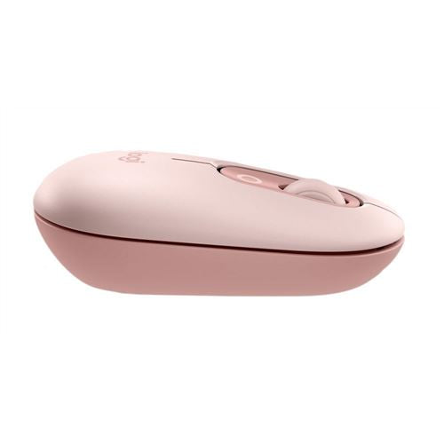 Logitech POP Wireless Mouse - Rose — vista 3