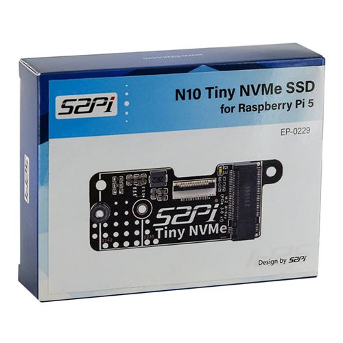 52Pi N10 Tiny PCIe M.2 Key-M NVMe SSD PCIe Peripheral Board for Raspberry Pi 5 — vista 3