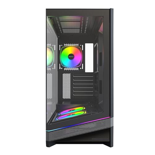 Montech SKY 3 RGB Tempered Glass ATX Mid-Tower Computer Case - Black — vista 3