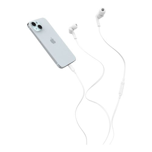 Belkin SoundForm USB Type-C Wired Earbuds - White — vista 3