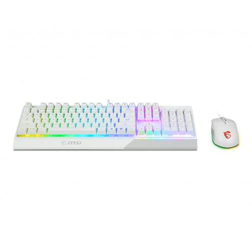 MSI Vigor GK30 Gaming Mouse and Keyboard Combo - White — vista 3