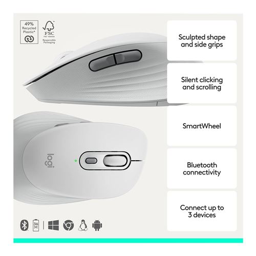 Logitech M840L SIG COMFORT MSE WHT — vista 3
