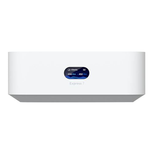 Ubiquiti UniFi Express 7 Mesh-scalable, super-compact 10G Cloud Gateway with integrated Wi — vista 3
