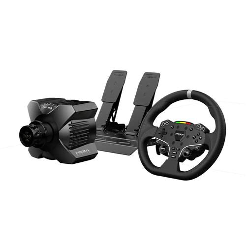 Moza R3 Racing Wheel and Pedals Bundle — vista 3