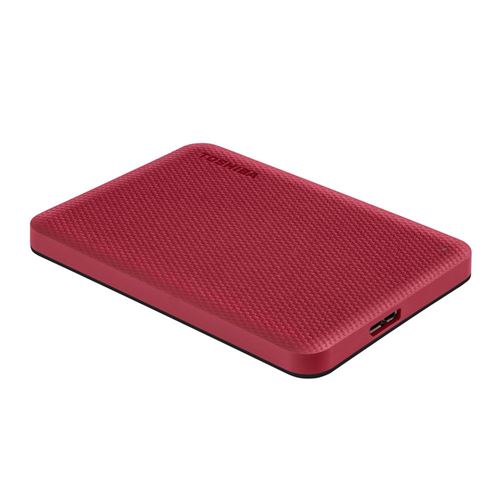 Toshiba Canvio Advance 4TB USB 3.1 (Gen 1 Type-A) 2.5" Portable External Hard Drive - Red — vista 3