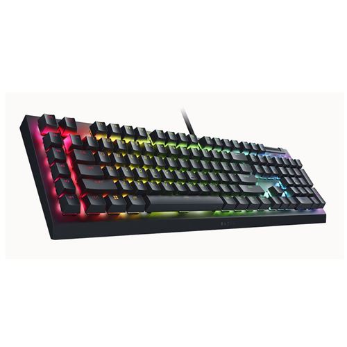 Razer BlackWidow V4 X Wired Mechanical Gaming Keyboard- Black
 Razer Green Clicky Switch;  — vista 3