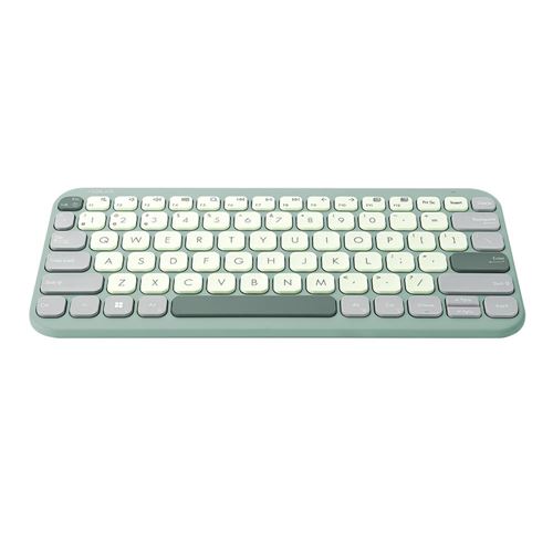 ASUS Marshmallow Keyboard KW100 - Green Tea — vista 3