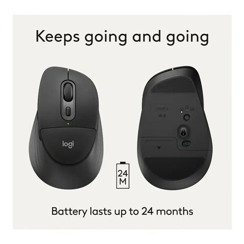 Logitech M850 L WRLS MSE BLK — vista 3