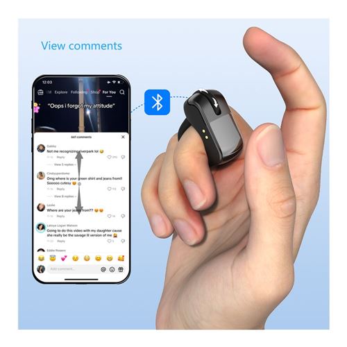 RING MOUSE WITH TOUCHPAD — vista 3