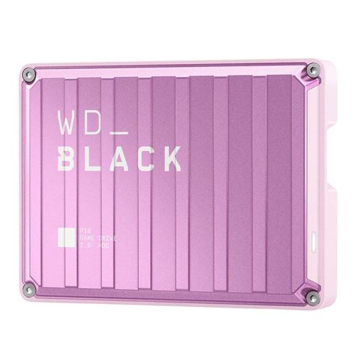 WD Black P10 4TB USB 3.2 (Gen 1 Type-A) Portable External Hard Drive - Pink — vista 3