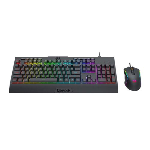 Redragon Wired Keyboard and Mouse Combo - Black — vista 3