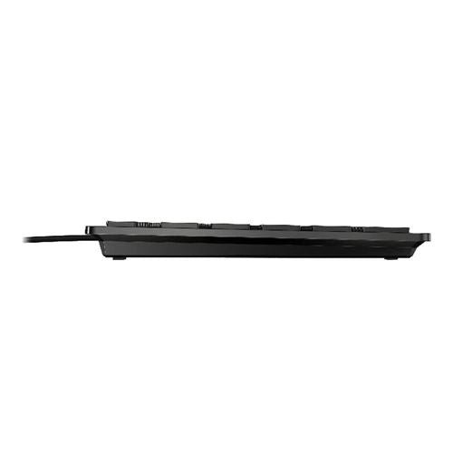 Cherry KC 6000 SLIM JK-1600EU-2 Wired Slim Keyboard - Black/Red — vista 3
