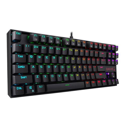 Redragon MCK552 Kumara 75% RGB Mechanical Wired Gaming Keyboard - Black — vista 3