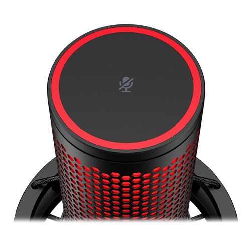 HyperX QuadCast 2 Wired Multi-Pattern USB Condenser Microphone - Black — vista 3