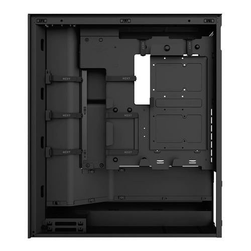 NZXT H7 Flow (2024) Tempered Glass ATX Mid-Tower Computer Case - Black — vista 3