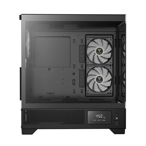 Gamdias ATLAS M1 RGB Tempered Glass ATX Mid-Tower Computer Case - Black — vista 3