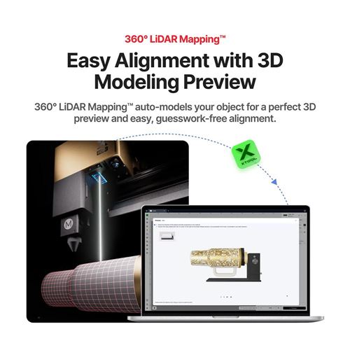 xTool RA3 LITE FOR M2 — vista 3