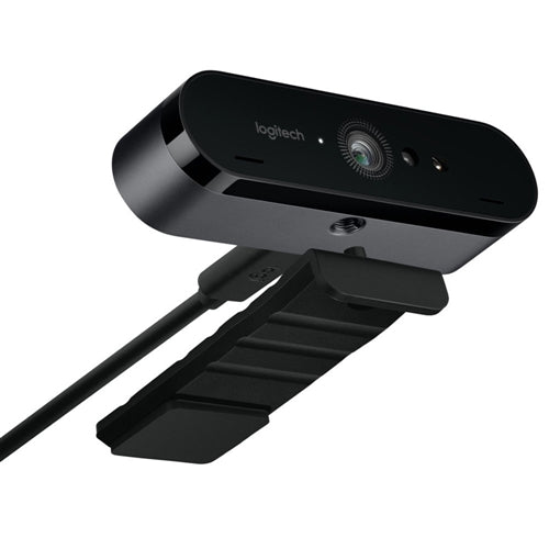 Logitech Brio 4K Pro Webcam
 HDR Video, HD Auto Light Correction — vista 3