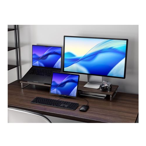 Satechi Slim LX3 Wired Keyboard - Black — vista 3