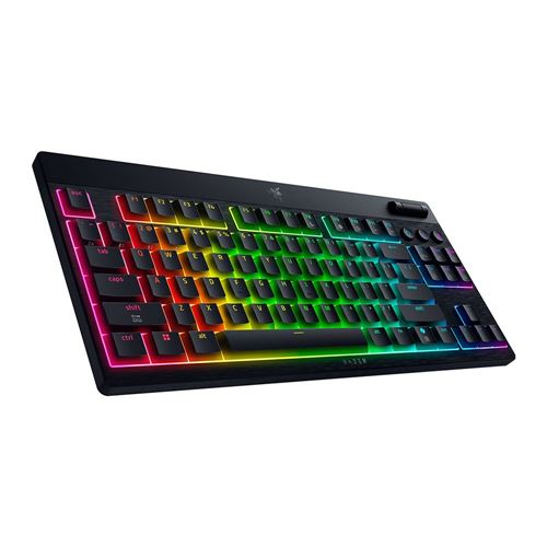 Razer BlackWidow V4 Low Profile TKL HyperSpeed Wireless Gaming Keyboard - Black
 Razer LP  — vista 3