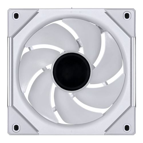 Lian Li UNI FAN SL-INF FLEX Reverse Blade 120mm Fluid Dynamic Case Fan - White (3 Pack) — vista 3