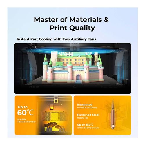 Creality K2 Plus Combo Multi-Color 3D Printer with CFS — vista 3