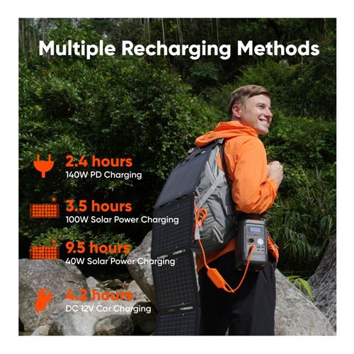 Jackery 300D Portable Power Station — vista 3