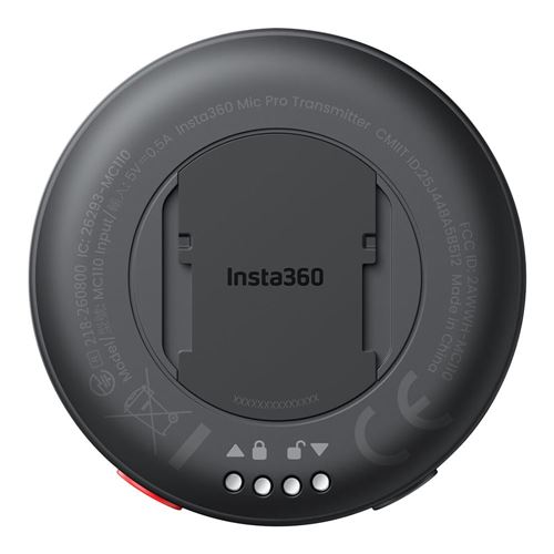 Insta360 MIC PRO (1TX) BLK — vista 3