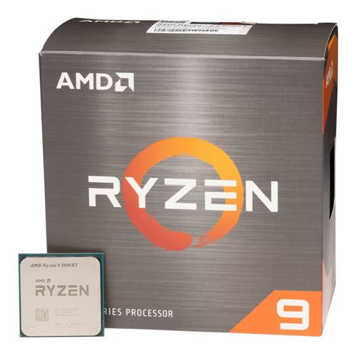 Procesador AMD Ryzen 9 5900XT 16 Núcleos 3,30GHz 64MB caché Socket AM4 — vista superior